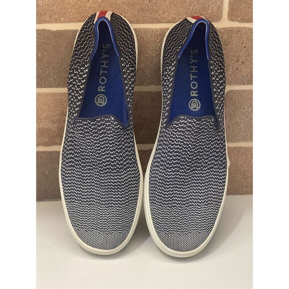 Rothy's Maritime Gradient Sneakers Slip On Women Size 11 Blue - Picture 1 of 10